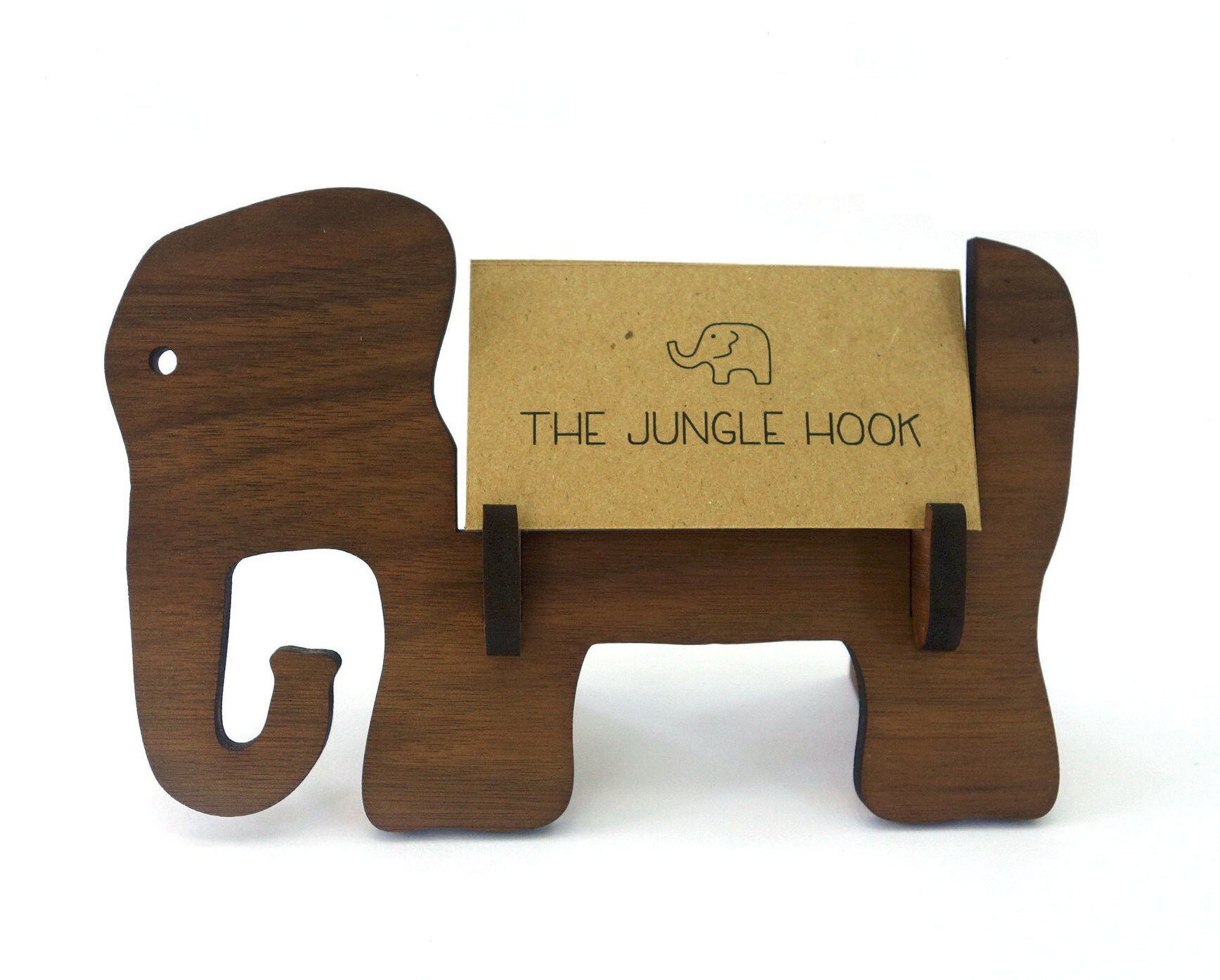 Kids Room Wall Hook Elephant Wall Hook in Walnut: Playful Wooden Hanger for  Coats, Bags, & Backpacks Kids Room Organization, Storage 