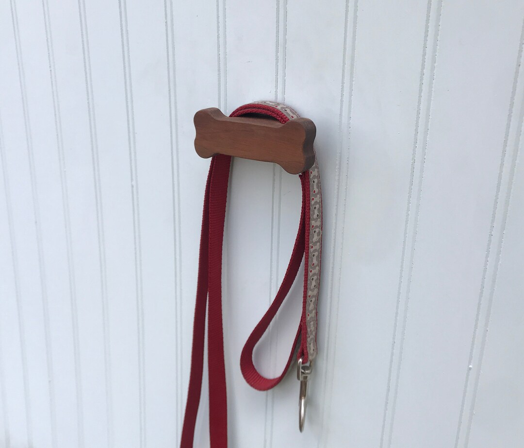 Leash Hook: Bone Shaped Wall Hook for Dog People, Great Housewarming Gift, Wall Hook Crafted ...