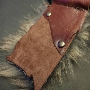 One Off Cosplay Leather Necklace