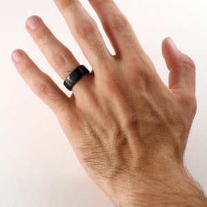 Carbon fiber Ring high Gloss image 2