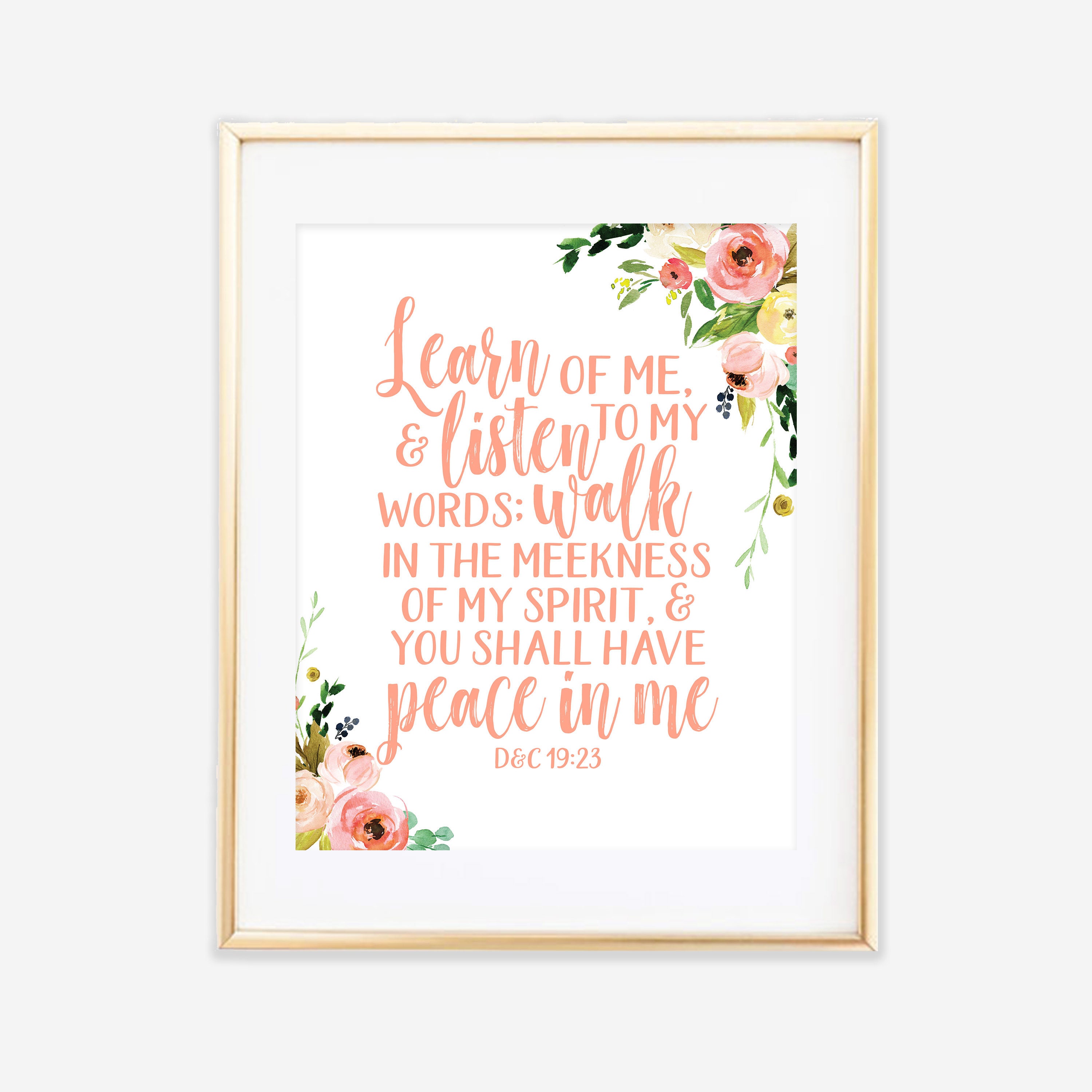 LDS Mutual Theme 2018, Young Women Theme 2018, Printable Art