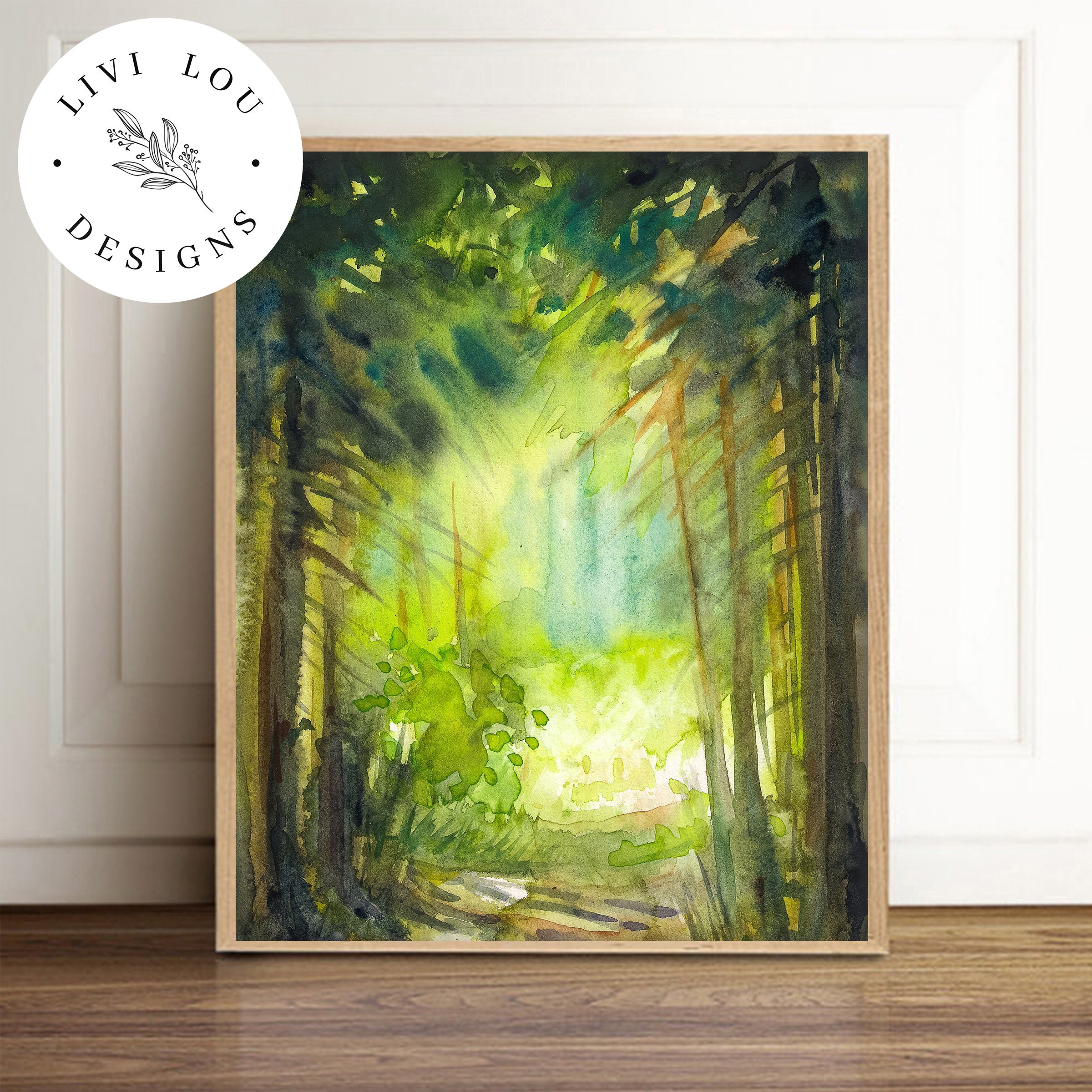 PRINTED LDS Sacred Grove Art Print Christian Art Print Etsy