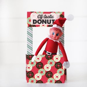 Elf Printable Donut Stand, Elf Accessories, Elf Prop, Elf Printable Stand for Shelf