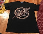 1995 Led Zeppelin - Robert Plant and Jimmy Page Zoso tour t-shirt rare band tee hard rock classic 80s 90s 70s all over print album beatles