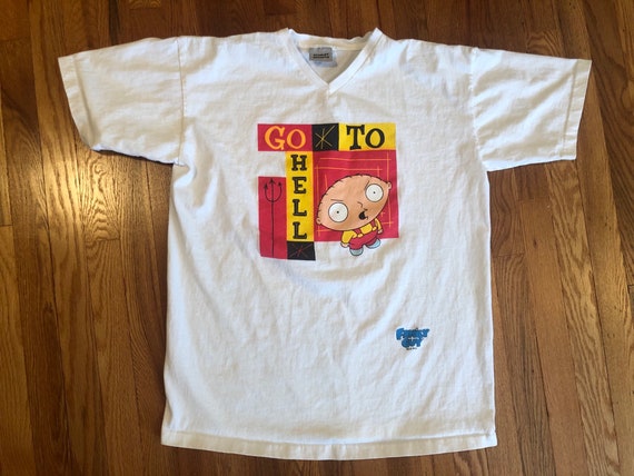 90s Family Guy Stewie “Go to Hell” vintage t-shirt