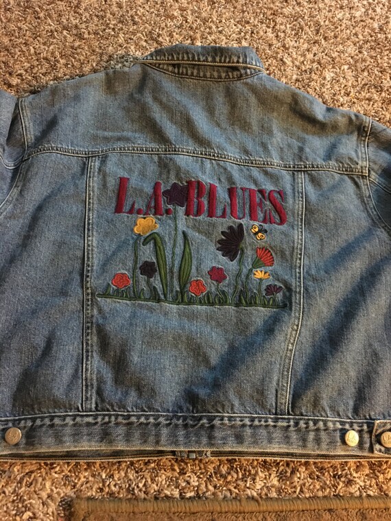 la blues jean jacket