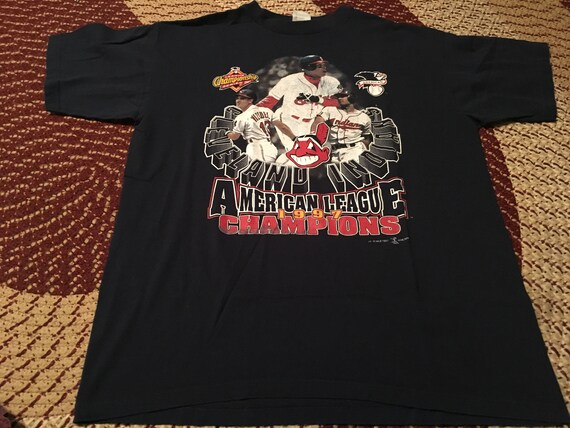 cleveland indians american league champion shirt