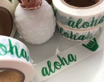 Aloha Washi Tape - U.H. GREEN