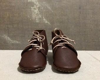 Heirloom Leather Baby Booties