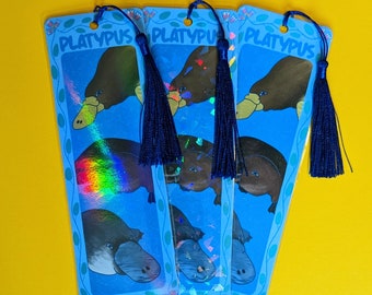 Platypus Bookmark - Native Australian Animal Art