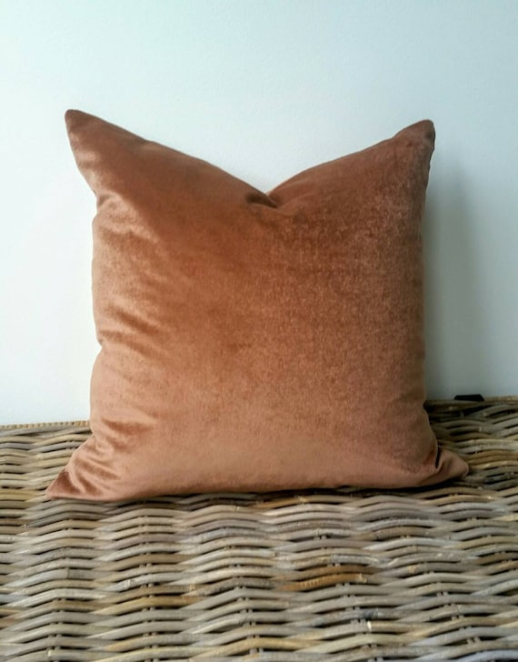 copper colored pillows