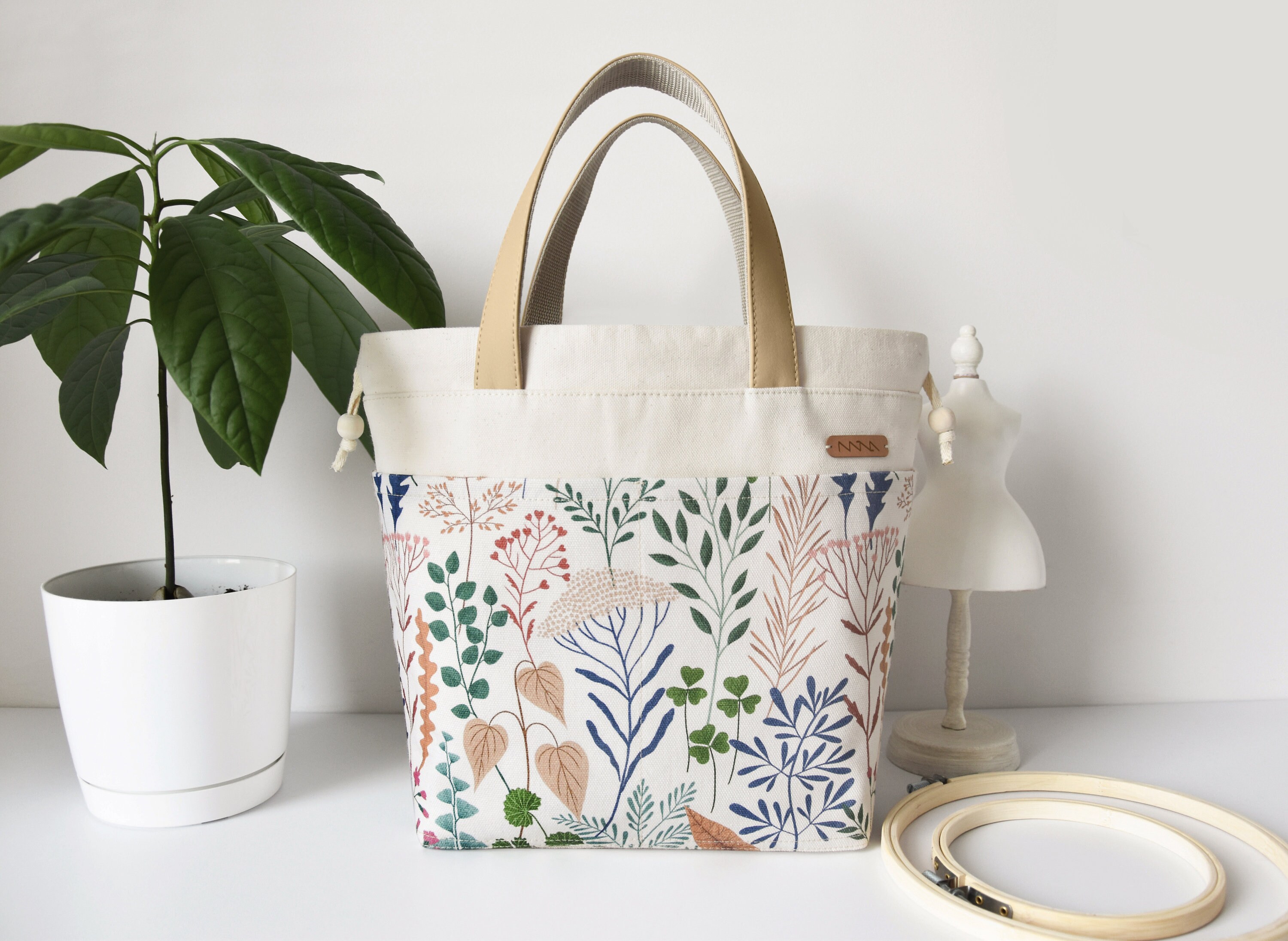 Bolso para online tejedoras