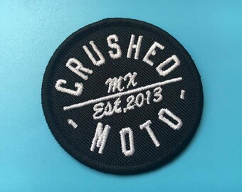 100 op maat gemaakte geborduurde patches, borduurlogo patch, kleding patches, emb patches, genaaid patches, patches voor kleding