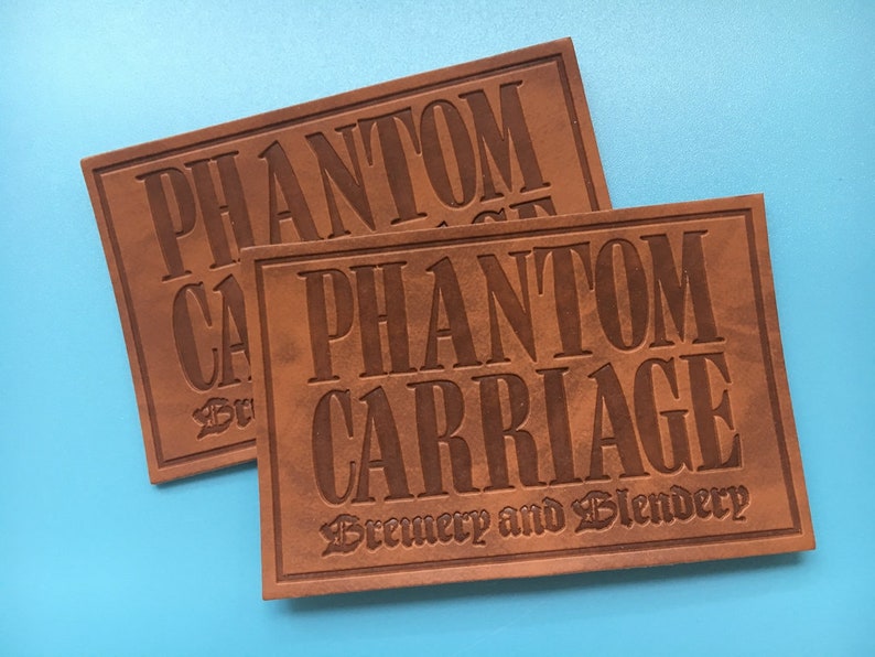 300 Custom Pu Leather Label Embossed Leather Label Sewing Etsy