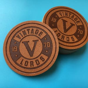 300 Custom leather labels, custom leather patches, custom leather tags, pu leather labels, faux leather label, faux leather patch
