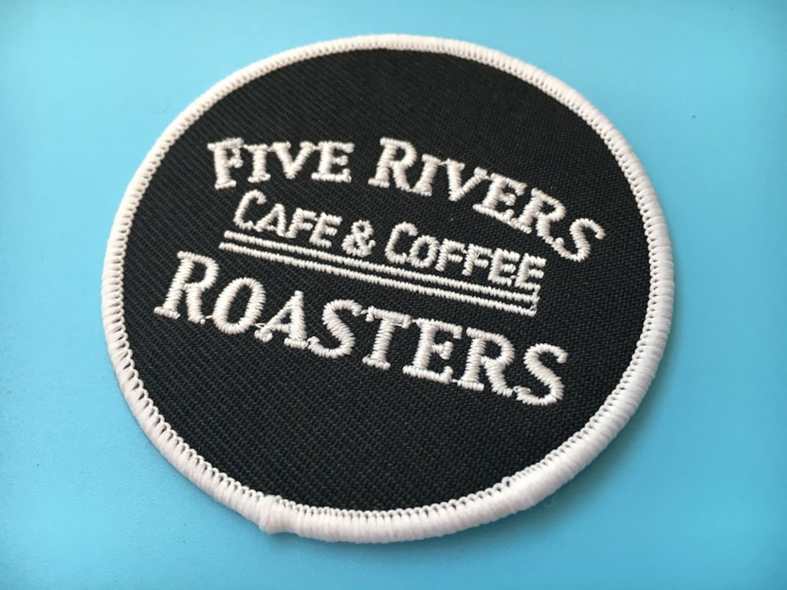 100 custom embroidered patch sew on patch personalized Etsy