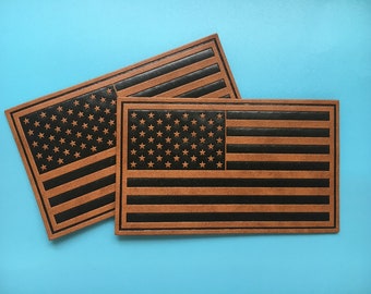 300 Custom pu leather patches, personalized logo leather labels, us flag leather tags, custom leather patches, leather label logo
