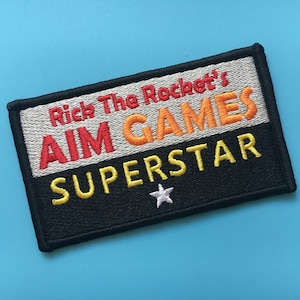 100 Embroidered name patch, embroidery patches for jackets, custom name patches, logo patches, embroidered iron on patches appliques
