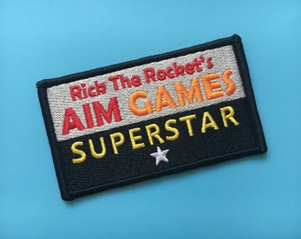 100 Parche de nombre bordado, parches de bordado para chaquetas, parches de nombre personalizado, parches de logotipo, hierro bordado en apliques de parches