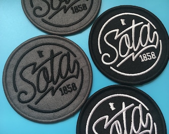 100 Custom logo embroidered patch, embroidery custom patches, cloth patches badges, dress patches sale, sewed on patches, patches for bags