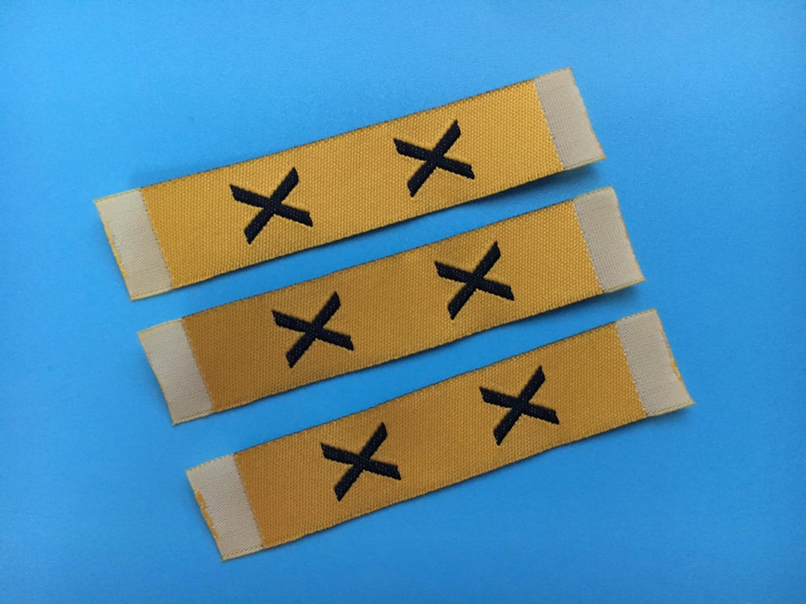 300 Woven Labels Artwork Label Sew on Woven Name Tags Label Etsy