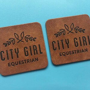 500 PU faux leather labels, custom pu labels, pu leather labels, logo Label, faux labels leather, sewing labels, custom leather labels