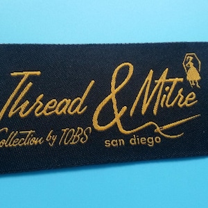 300 Woven label, craft label, labels and tags, your own custom logo label, custom clothing label, sew in labels, custom sew in label