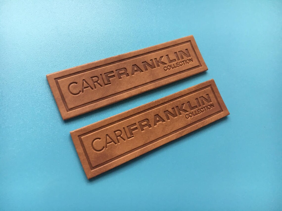 300 Custom Leather Label, Custom Made Leather Labels, Logo Pu Leather ...