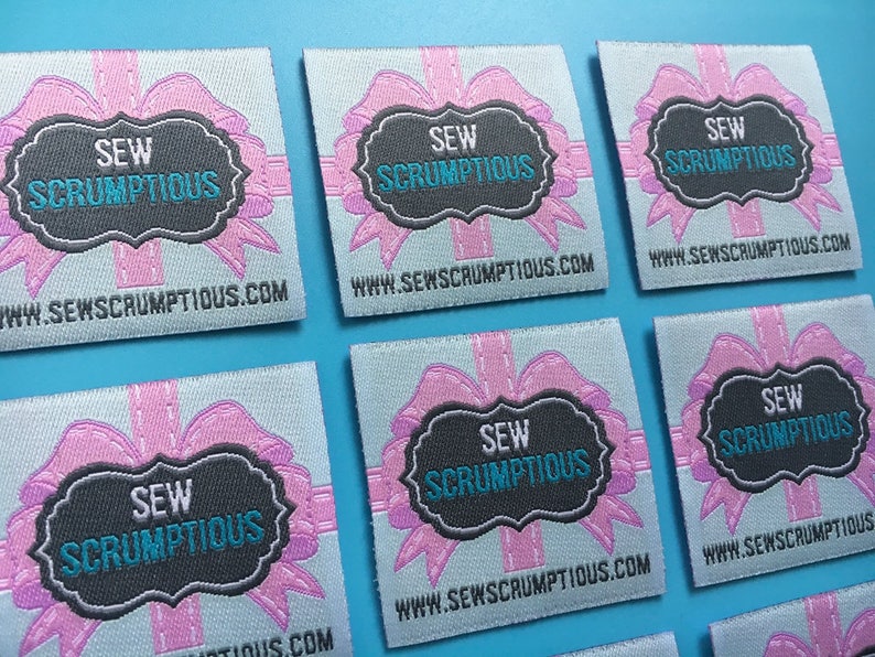 Custom Craft Labels 1000 Woven Label, Clothes Label Custom, Personalized Fabric Label ...