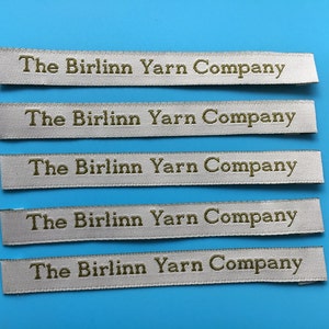 500  Woven cloth labels, sew in cloth label, embroidery label, garment clothing labels, custom fabric tags, woven text labels, brand label