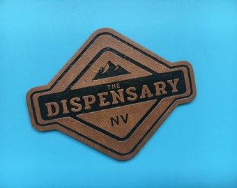 500 Custom Etiketten Leder, Pu Leder Patches, Pu Patches Leder, Custom Leder Anhänger