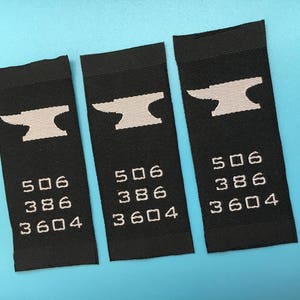 300 Woven label custom, woven clothng labels, garment labels, cloth label, clothing tag, clothing label, etiqueta