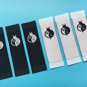 300 Clothing custom woven labels, personalized labels, custom clothing labels, clothing label hem tag, toy labels, industrial label