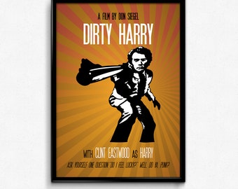 クリント・イーストウッド 直筆サイン写真ディスプレイ ダーティハリー