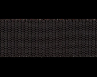 Webbing All-purpose webbing black 30 mm