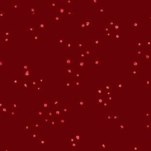 Può includere: Uno sfondo rosso con un motivo sparso di piccoli punti glitterati rosa.