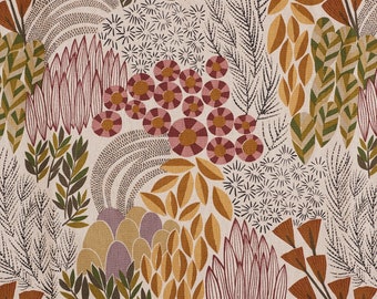 KOKKA lienzo/lino BLOOM de Bookhou dune