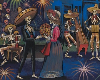 Cotton fabric Alexander Henry Folklorico II la parranda