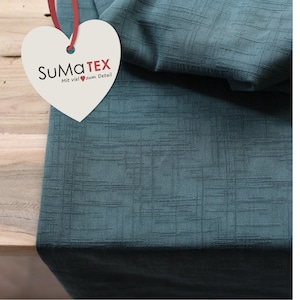 REMAINDER 50 cm TENCEL Lyocell Jacquard in black by Mind the Maker deep green