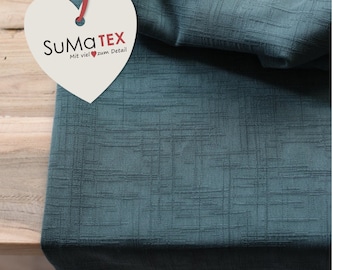 REMAINDER 50 cm TENCEL Lyocell Jacquard in black by Mind the Maker deep green