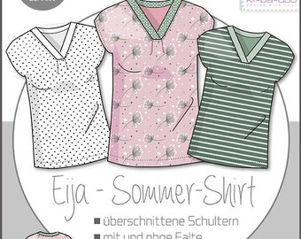 Sewing pattern/pattern shirt EIJA size. 32 - 48