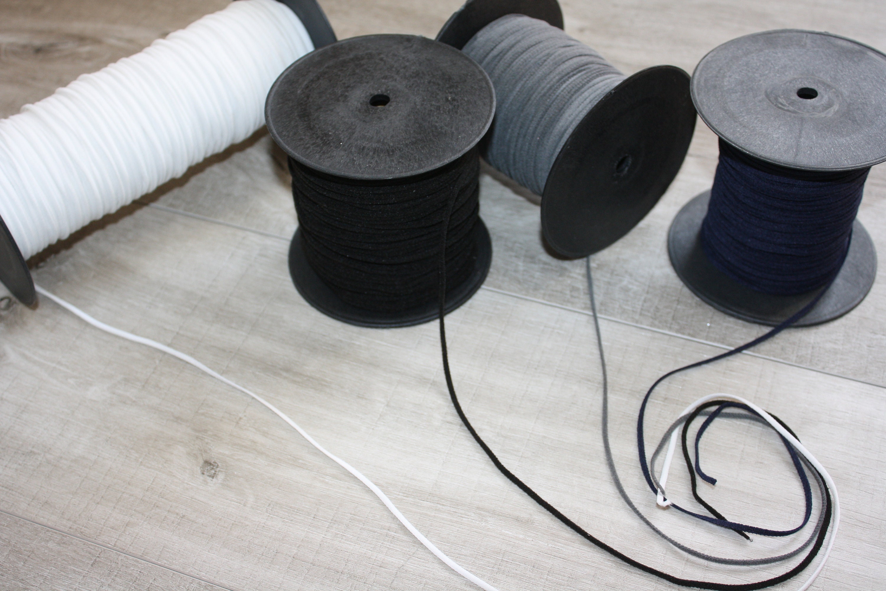 6 Corde Elastiche In Gomma Da 2 M, Cordino In Gomma Da 2,5 Mm