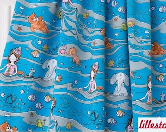 JERSEY Lillestoff Wave Dream blue