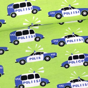 Jersey organico PaaPii POLICE blu mela