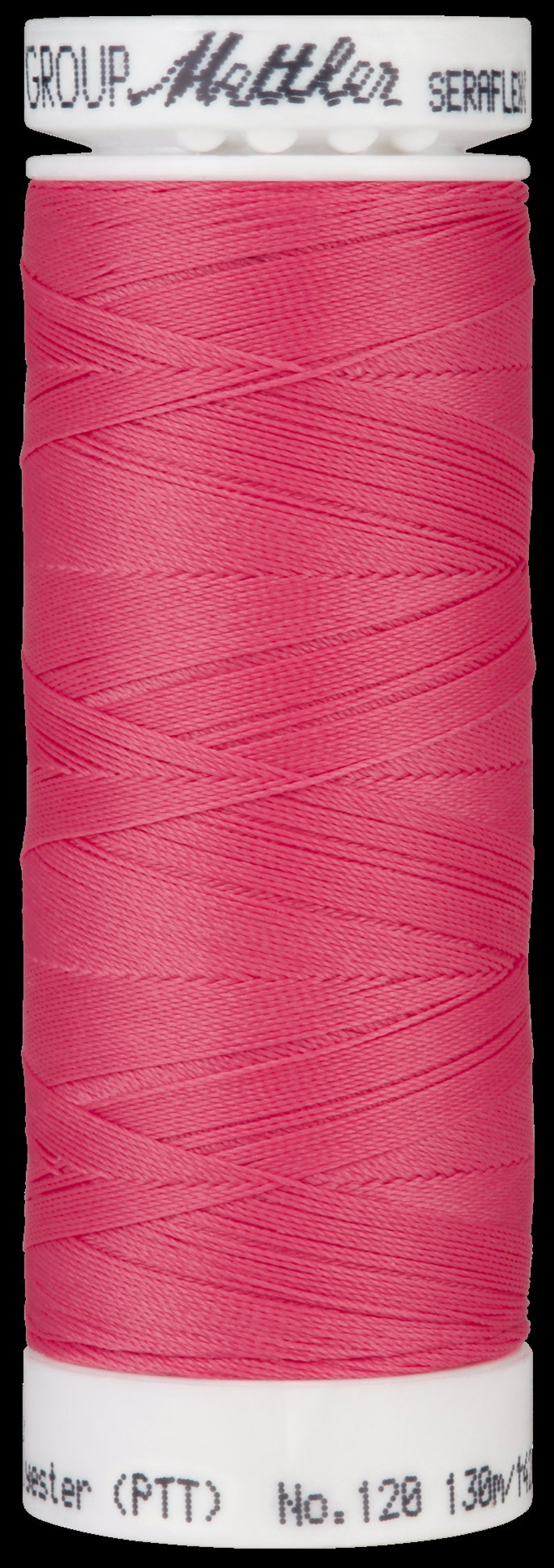 NEUE Farben Seraflex 120 flexibler Faden Nähfaden pink rosa blau Mettler garden rose