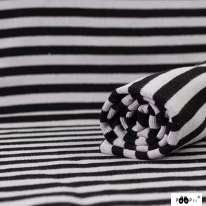 Organic cuffs stripes PaaPii black grey