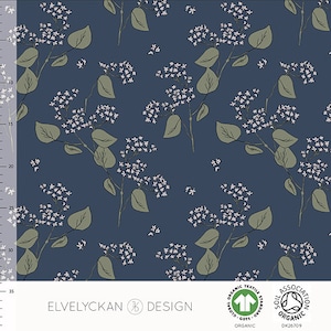 Jersey LILAS bleu foncé Elvelyckan Design Lilas