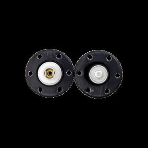 Polyester snap fasteners/ black metal snap fastener