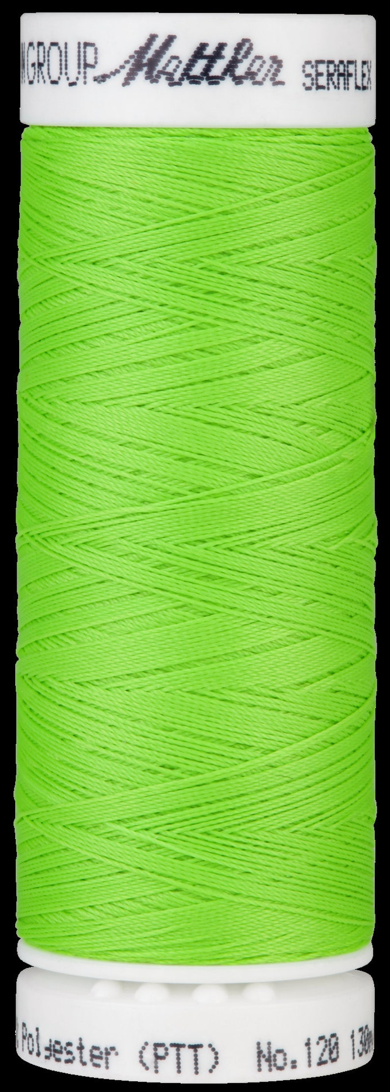 NEUE Farben Seraflex 120 flexibler Faden Nähfaden blau türkis grün braun Mettler green viper