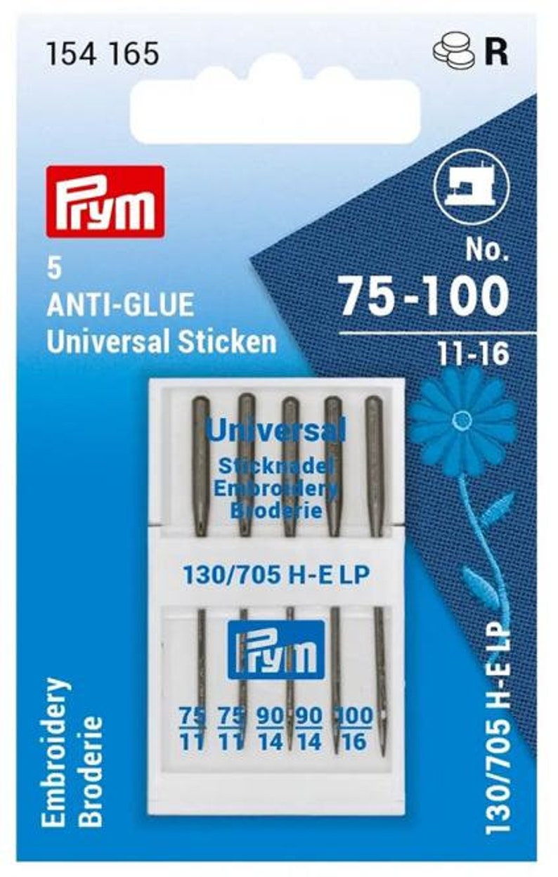 Prym Nähmaschinennadel Universal Sticken 75-100 Bild 1